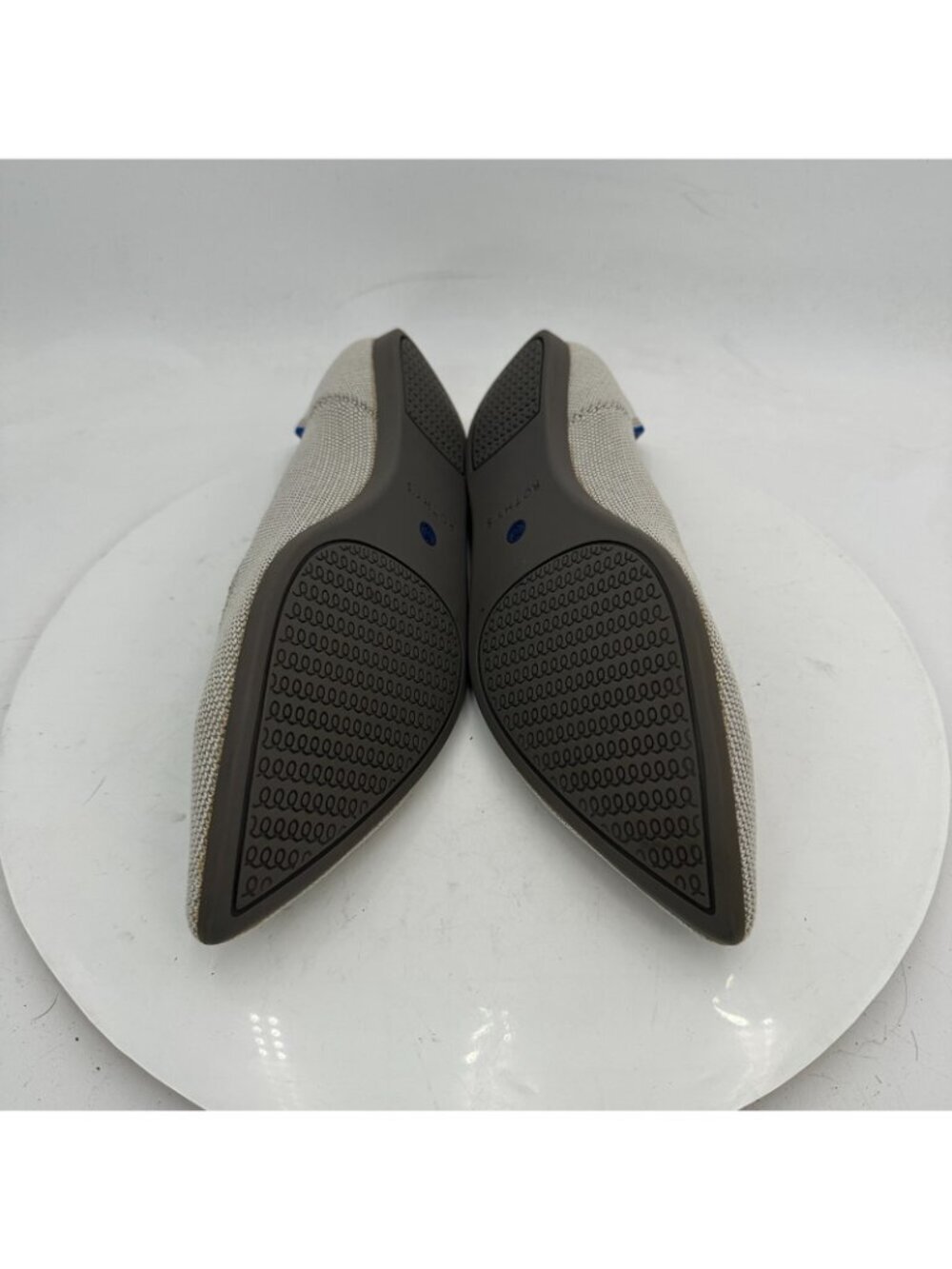 Rothy’s The Point Women Size 10 Grey Ballet Flat Slip On Loafer Comfort Shoes - Picture 7 of 11